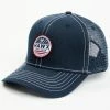 Hawx Men's Navy Stars & Stripes Circle Logo Patch Mesh-Back Ball Cap 2 Hawx Men's Navy Stars & Stripes Circle Logo Patch Mesh-Back Ball Cap -Hawx Shop 2000358369 410 P1