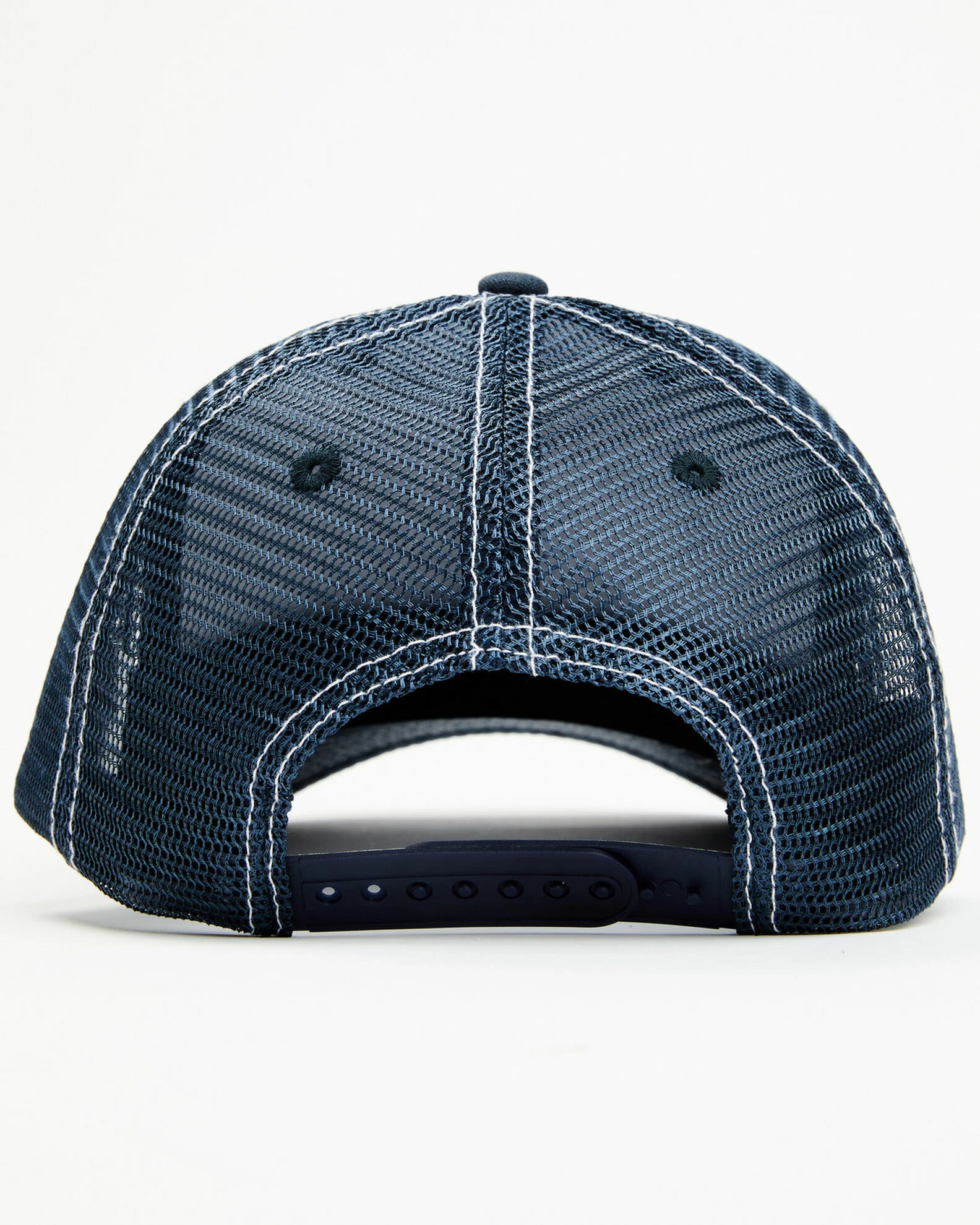 Hawx Men's Navy Stars & Stripes Circle Logo Patch Mesh-Back Ball Cap 4 Hawx Men's Navy Stars & Stripes Circle Logo Patch Mesh-Back Ball Cap - Image 3