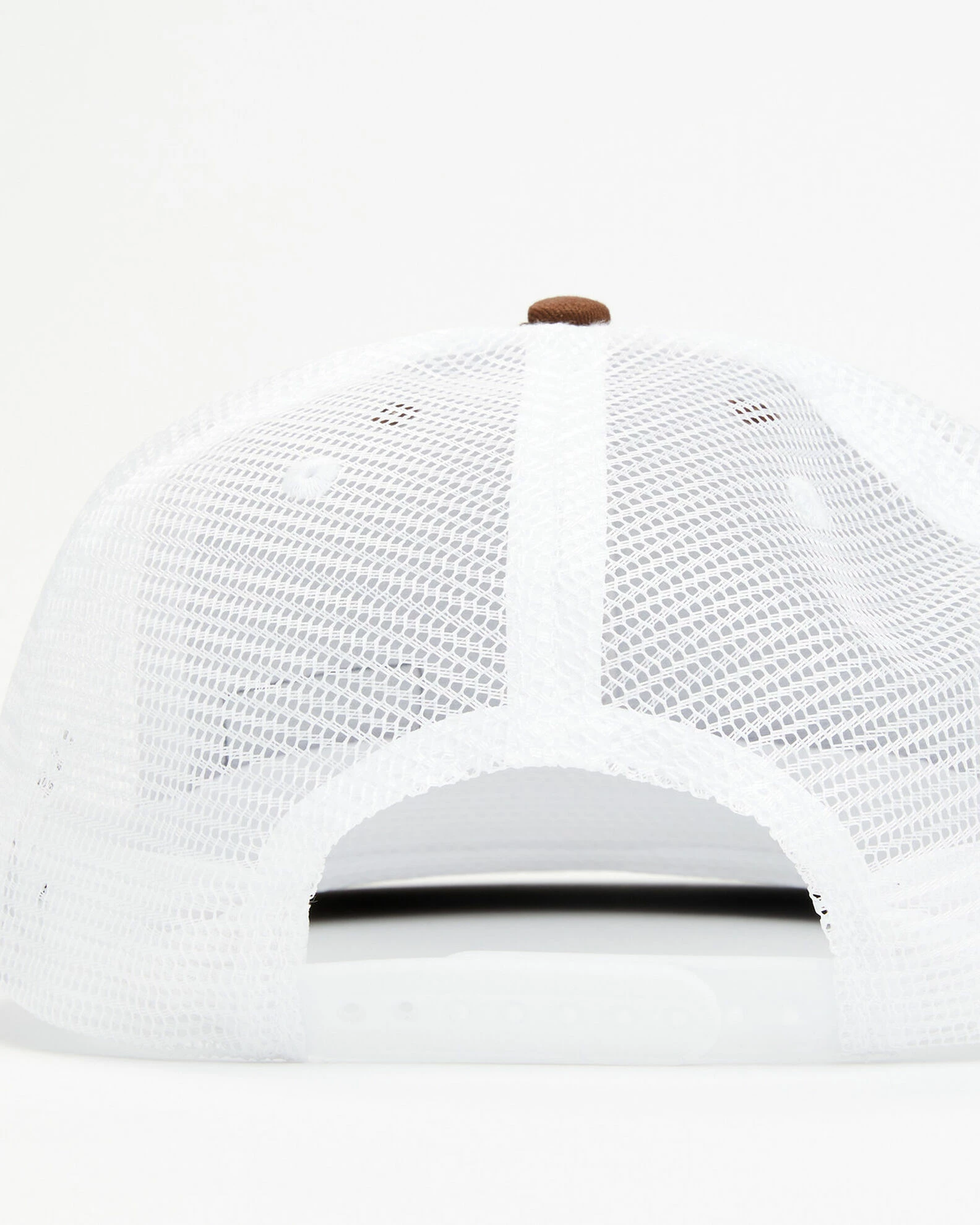 Hawx Men's Brown Small Corner Patch Mesh-Back Ball Cap 5 Hawx Men's Brown Small Corner Patch Mesh-Back Ball Cap - Image 3