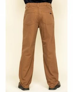 Hawx Men's FR Canvas Work Pants Brown