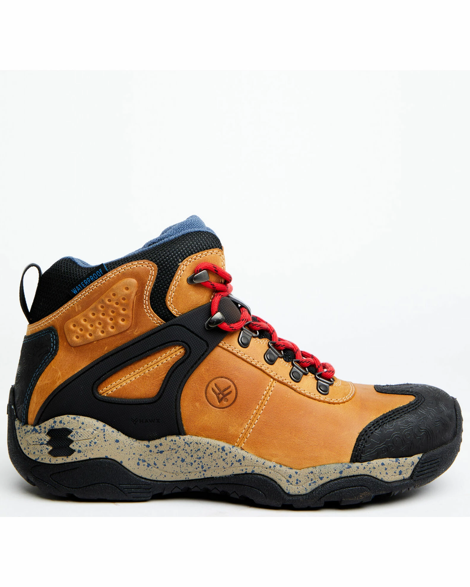 Hawx Men's Talon 3 Gold Waterproof Lace-Up Hiking Work Boots - Broad Square Toe 4 Hawx Men's Talon 3 Gold Waterproof Lace-Up Hiking Work Boots - Broad Square Toe - Image 2