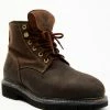 Hawx Men's Oily Crazy Horse Full Grain Lace-Up 6" Work Boot - Round Toe  -Hawx Shop 2000360239 200 P1