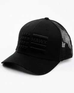 Hawx Men's Stars & Stripes Logo Embroidered Mesh-Back Ball Cap 