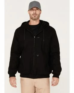 Hawx Men's Pro Hooded Bomber Jacket - Big & Tall Black -Hawx Shop 2000373707 001 P1 1