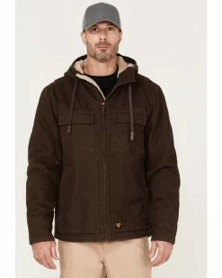 Hawx Men's Weathered Sherpa Lined Jacket Brown -Hawx Shop 2000373712 200 P1 1