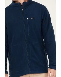 Hawx Men's Micro Fleece Water-repellent Jacket Blue -Hawx Shop 2000373716 400 P3