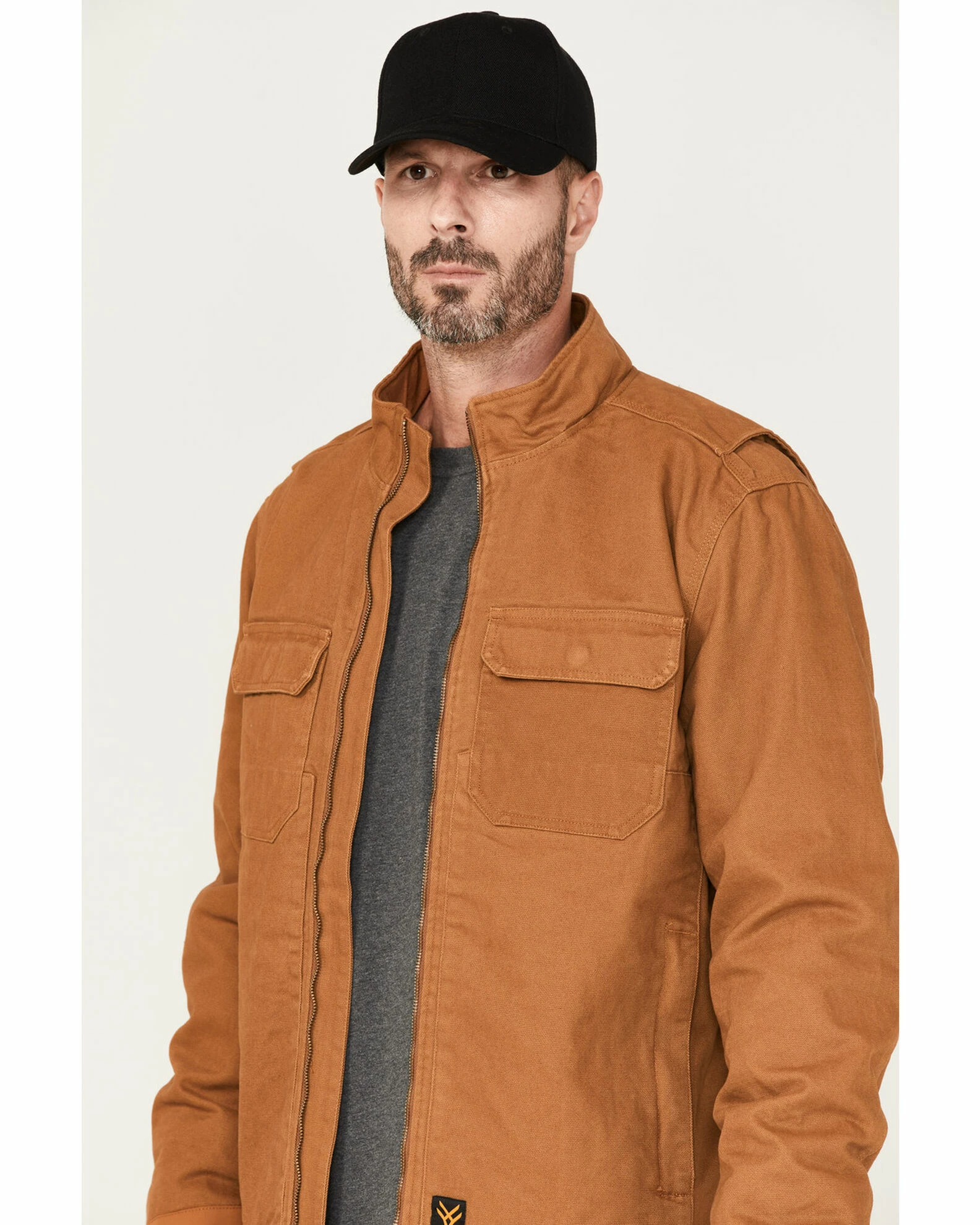 Hawx Men's Extreme Cold Canvas Jacket Rust Copper 4 Hawx Men's Extreme Cold Canvas Jacket Rust Copper - Image 2