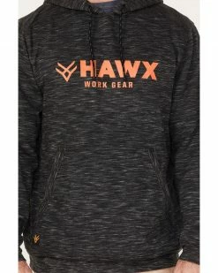 Hawx Men's Graphic Slub Pullover Hooded Work Sweatshirt Black 9 Hawx Men's Graphic Slub Pullover Hooded Work Sweatshirt Black -Hawx Shop 2000373721 001 P3