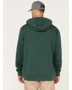 Hawx Men's Primo Logo Graphic Fleece Hooded Work Sweatshirt Dark Green 10 Hawx Men's Primo Logo Graphic Fleece Hooded Work Sweatshirt Dark Green -Hawx Shop 2000373726 301 P4