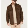 Hawx Men's Sherpa Lined Shirt Jacket Pecan -Hawx Shop 2000373738 202 P1