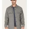 Hawx Men's Sherpa Lined Shirt Jacket - Big & Tall Charcoal 2 Hawx Men's Sherpa Lined Shirt Jacket - Big & Tall Charcoal -Hawx Shop 2000373740 022 P1