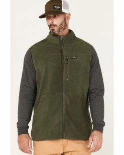 Hawx Men's Fleece Zip Vest Olive