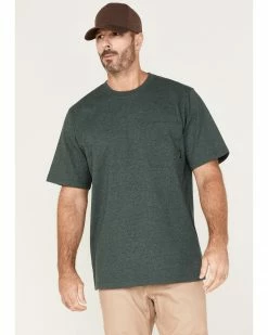 Hawx Men's Forge Solid Work Pocket T-Shirt - Big & Tall  Dark Green -Hawx Shop 2000373762 301 P1 1