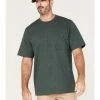 Hawx Men's Forge Solid Work Pocket T-Shirt - Big & Tall Dark Green 1 Hawx Men's Forge Solid Work Pocket T-Shirt - Big & Tall Dark Green -Hawx Shop 2000373762 301 P1