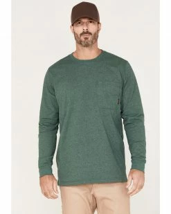 Hawx Men's Forge Work Pocket T-Shirt Dark Green
