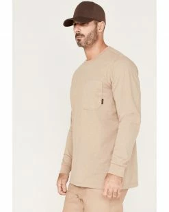 Hawx Men's Forge Solid Work Pocket T-Shirt - Big & Tall  Natural -Hawx Shop 2000373774 101 P2
