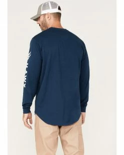 Hawx Men's Logo Graphic Work T-Shirt  -Hawx Shop 2000373780 401 P4