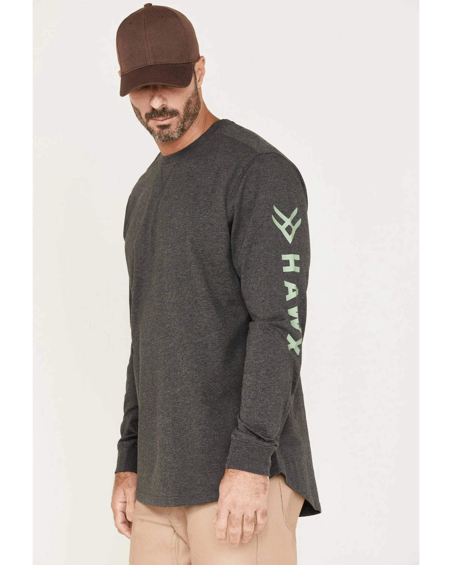 Hawx Men's Logo Graphic Work T-Shirt 3 Hawx Men's Logo Graphic Work T-Shirt