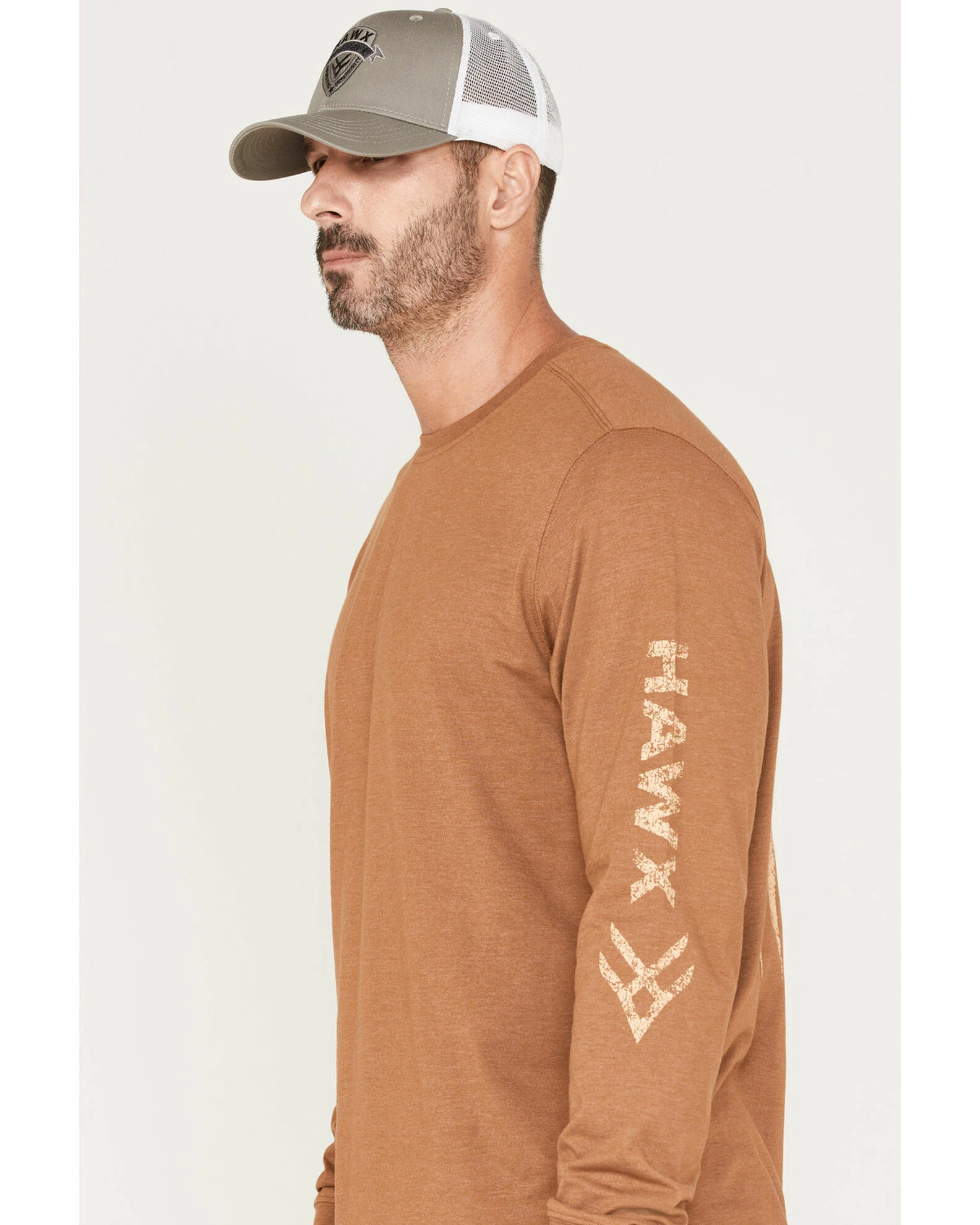 Hawx Men's Flag Logo Graphic Work T-Shirt 4 Hawx Men's Flag Logo Graphic Work T-Shirt - Image 2