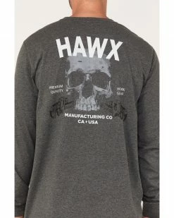 Hawx Men's Quality Goods Logo Graphic Work T-Shirt  -Hawx Shop 2000373788 022 P3