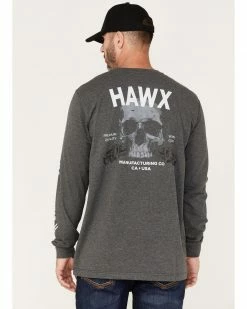 Hawx Men's Quality Goods Logo Graphic Work T-Shirt  -Hawx Shop 2000373788 022 P4
