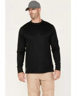 Hawx Men's Midweight Baselayer Crew Thermal Work Shirt Black