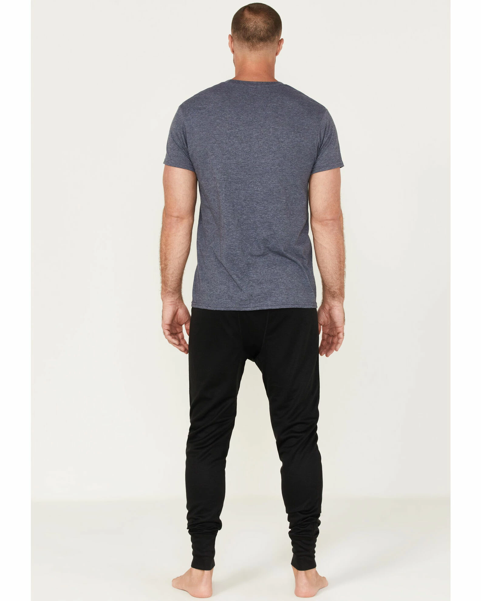 Hawx Men's Midweight Baselayer Bottom Work Undergarment Black 4 Hawx Men's Midweight Baselayer Bottom Work Undergarment Black - Image 4