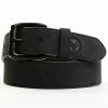 Hawx Men's Logo Tip Casual Leather Belt Black -Hawx Shop 2000374061 001 P1