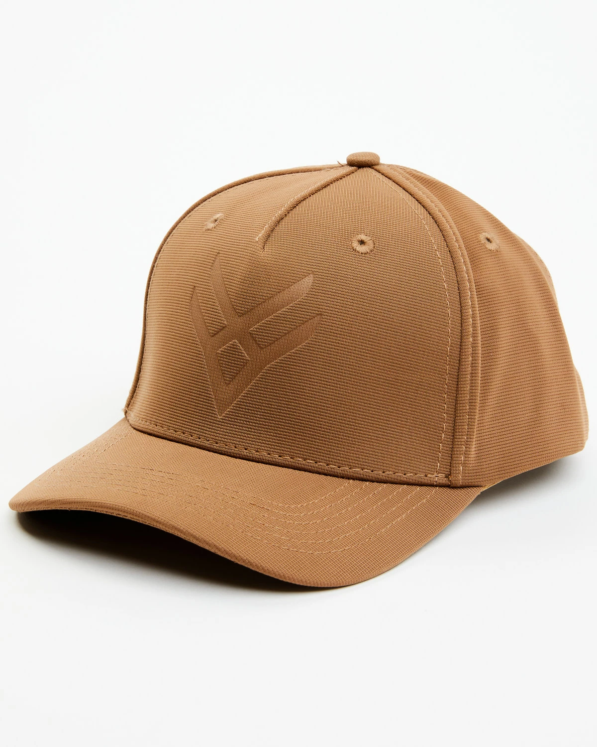 Hawx Men's Embossed Logo Solid Ball Cap Pecan 6 Hawx Men's Embossed Logo Solid Ball Cap Pecan - Image 4