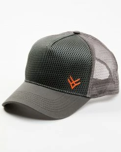 Hawx Men's Logo Mesh Back BallĀ Cap Grey