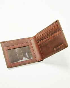 Hawx Men's Bi-Fold Wallet Brown 7 Hawx Men's Bi-Fold Wallet Brown -Hawx Shop 2000374452 200 P3